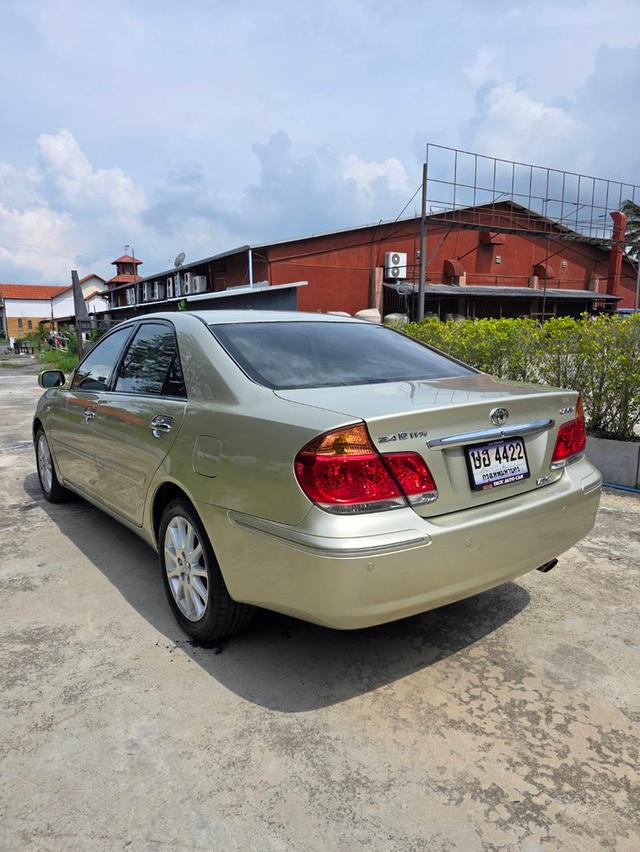 Toyota Camry 2.4 Q สีทอง ปี 2005 ไมล์ 170,000กม. 5
