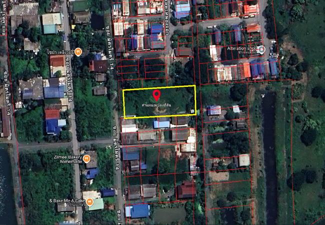 ขายที่ดิน ซอยมิตรไมตรี 14 ถนนมิตรไมตรี หนองจอก กรุงเทพ เนื้อที่ 1 ไร่ ถมแล้ว 1