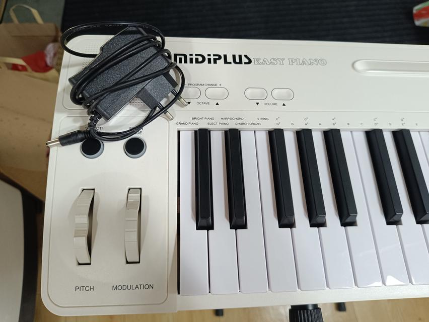 คีย์บอร์ดดนตรีไฟฟ้า MIDIPLUS easy piano พร้อมขาตั้ง รูปที่ 8