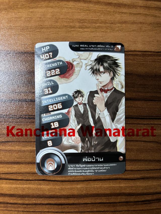 การ์ด Enter การ์ดสะสม การ์ดเกม การ์ดตัวละครจากนิยาย Enter 9