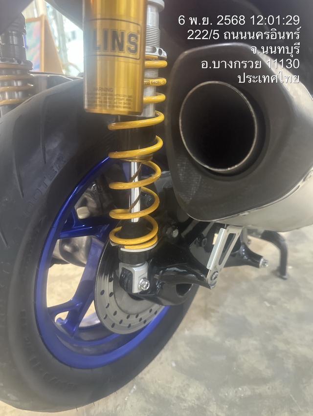 Xmax 300 ปี 2020 สีเทาล้อฟ้า