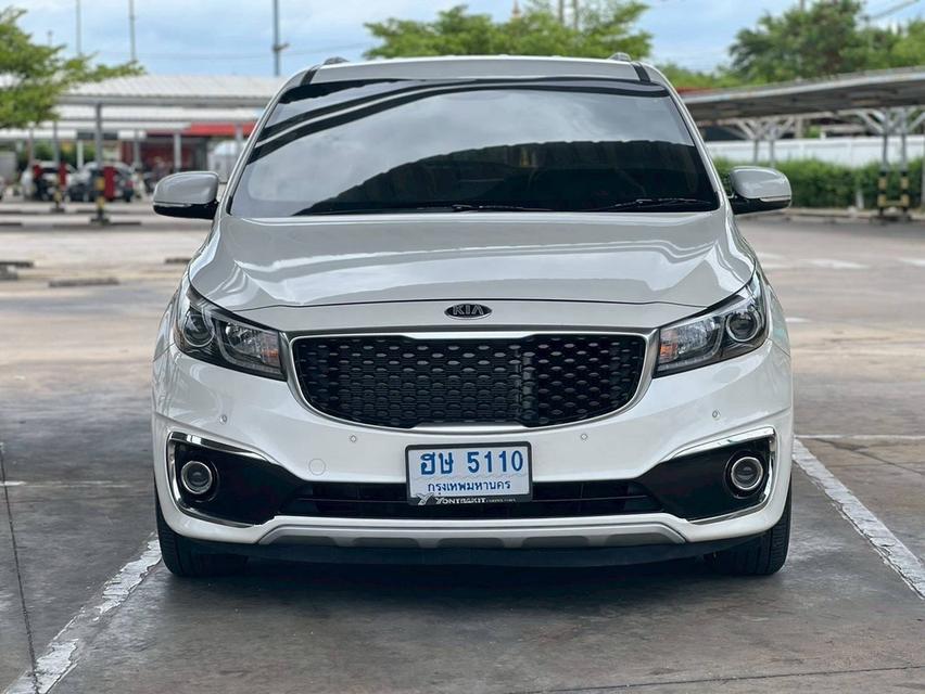 Kia Grand Canival 2.2EX (11ที่นั่ง) ปี 2015 จด 2017 สีขาว รูปที่ 16