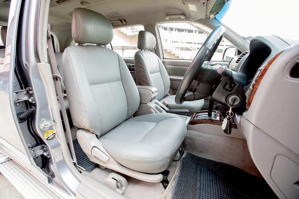Isuzu Mu-7 3.0 ดีเซล เกียร์ออโต้ ปี 2006 สีเทา มือเดียวป้ายแดง 9