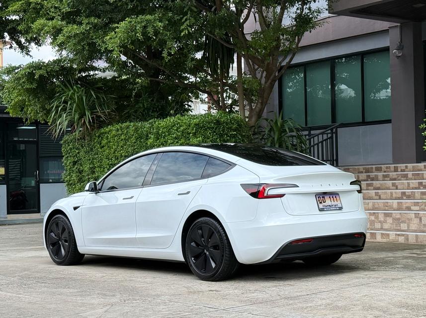 2024 TESLA MODEL 3 รถมือเดียวออกป้ายแดง สภาพป้ายแดง รถวิ่งน้อย เข้าศูนย์ตลอด รถไม่เคยมีอุบัติเหตุครับ รูปที่ 6