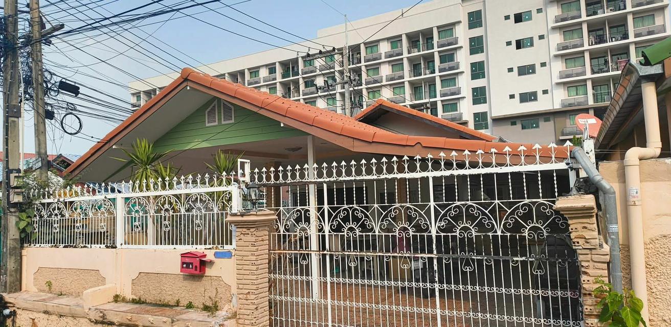 ขายบ้านเดี่ยว ชั้นเดียว 2 ห้องนอน 1 ห้องน้ำ พัทยาซ.7 ราคา 5 ล้าน ราคาต่อรองได้ 1