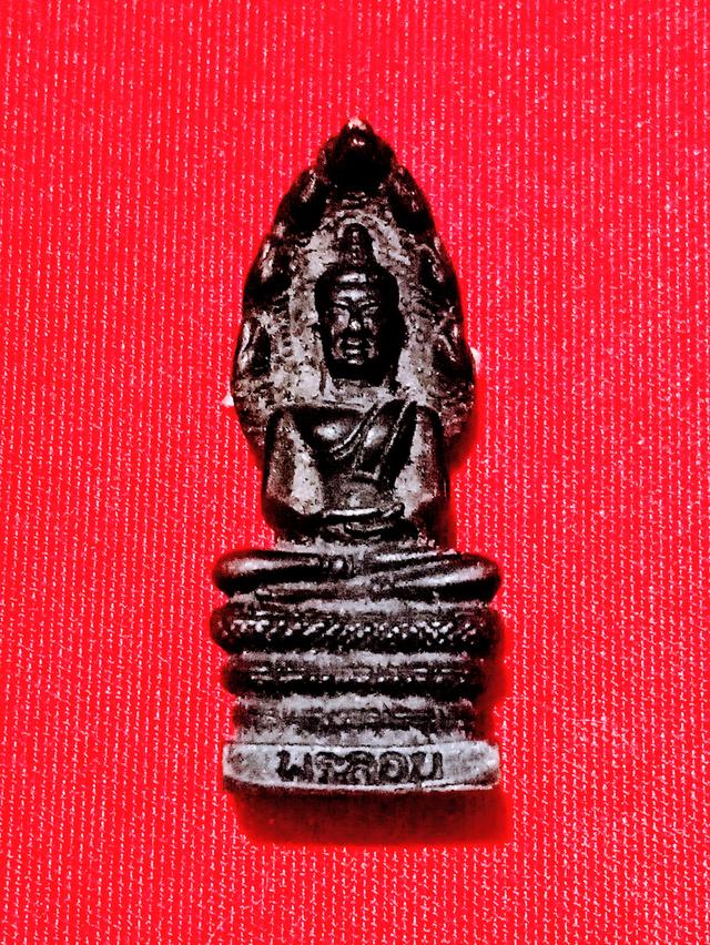พระกริ่งนาคปรกหลวงพ่อแต้ม วัดพระลอย จ.สุพรรณบุร ปี2526ี