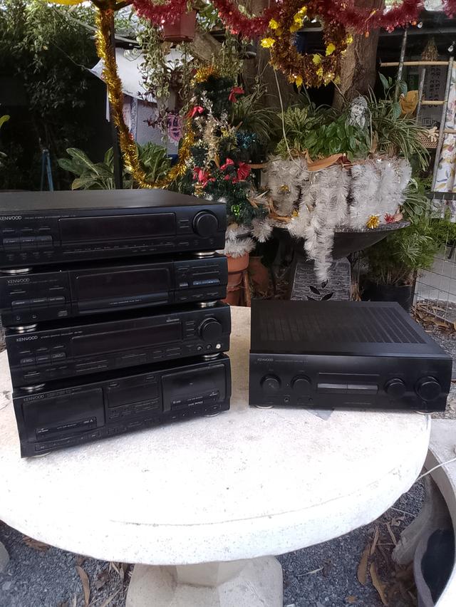 เครื่องเสียง 5 ชั้นสีดำ