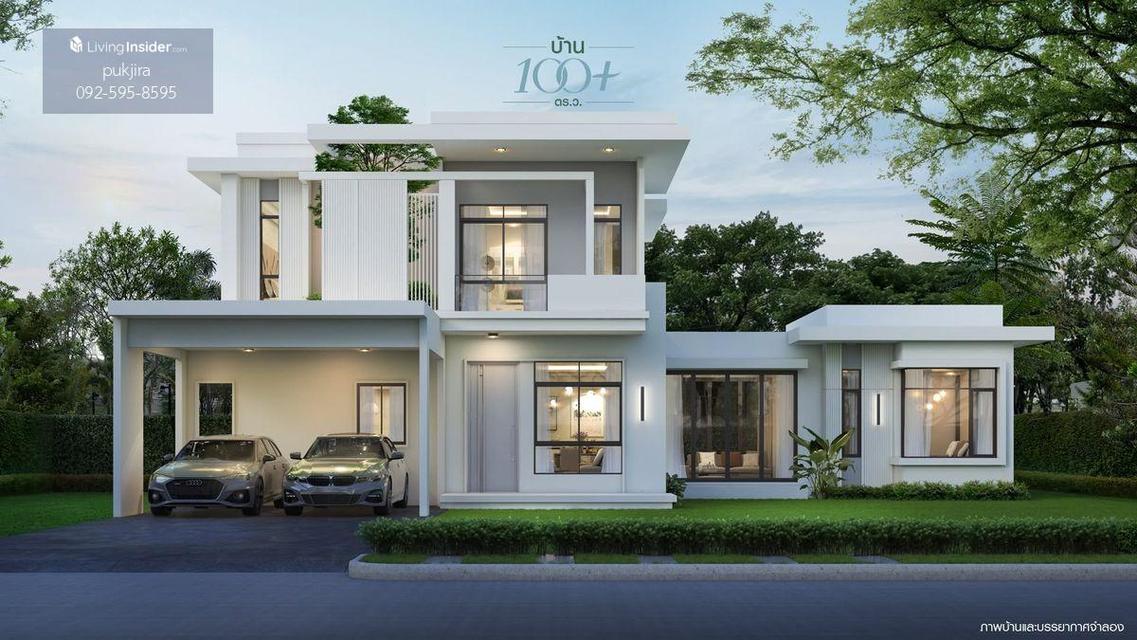 🏡✨ ขายบ้านเดี่ยวหรู “มัณฑนา 100+ กาญจนา – บางบอน 5” 1