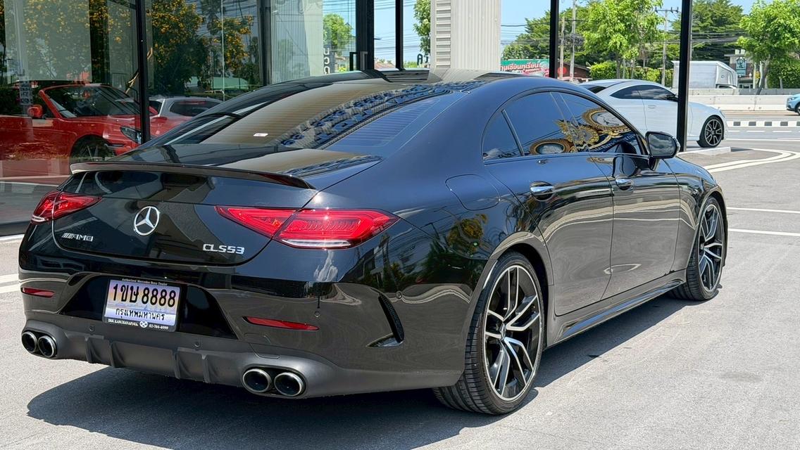 2022  BENZ CLS 53 AMG 4MATIC+ สีดำ เลขไมล์ 80,XXX KM รถสวย ไม่สีอุบัติเหตุใดๆ เซอร์วิส ศูนย์ ตามระยะ* รถออกศูนย์ Benz TH  31/07/19 รูปที่ 6
