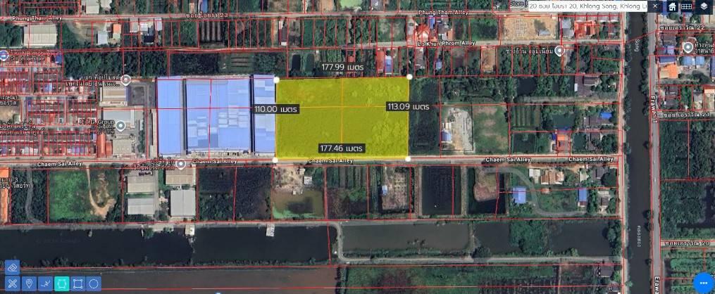 ที่ดิน 12 ไร่เศษ ใกล้ตลาดไอยรา ถนนกว้าง8เมตร 2