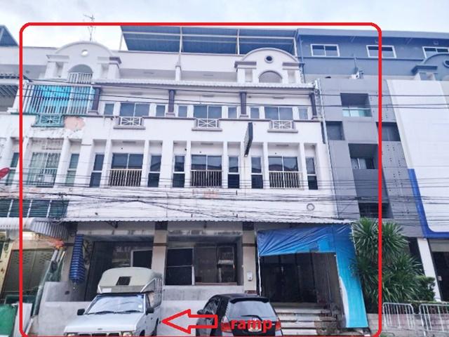 รพ.สินแพทย์ 11แอร์ใหม่ ให้เช่าอาคารคลีนิค โชว์รูม 6ชั้น MRTคู้บอน 800ม.แฟชั่น 3คูหา MRTรามอินทรา กม.9 500ม. 15นอน 1300 ต