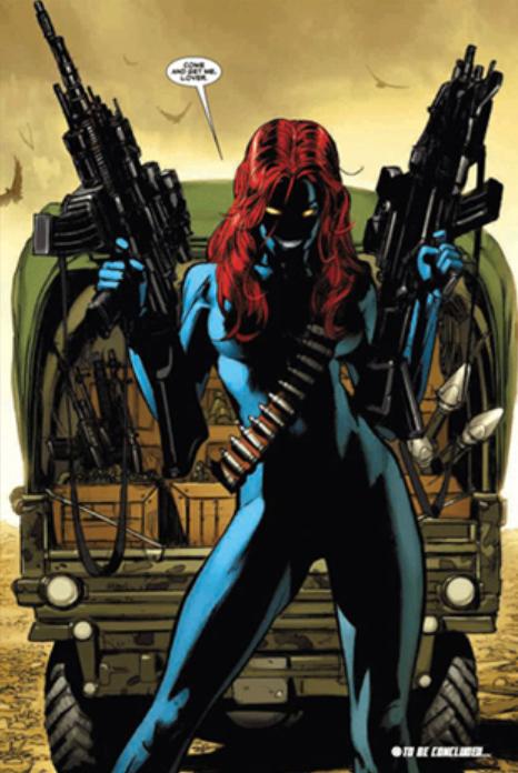 Rebecca Romijn as Mystique (X-Men, 2000)
