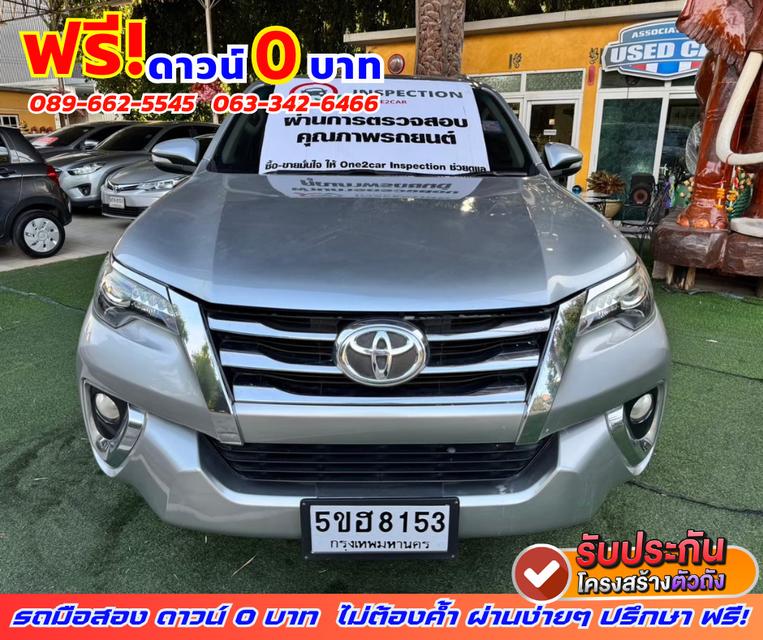 🟠ปี2018 Toyota Fortuner 2.8 V 4WD 🟠เกียร์ออโต้ 4x4