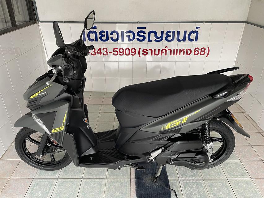 GT125 โฉม2021 ผ่อนได้ มีเก็บปลายทาง รถมือเดียว ใช้งานน้อย ชุดสีใสกริ๊บ เครื่องเดิม ศูนย์ดี วิ่ง4000 ปลายปี64 2