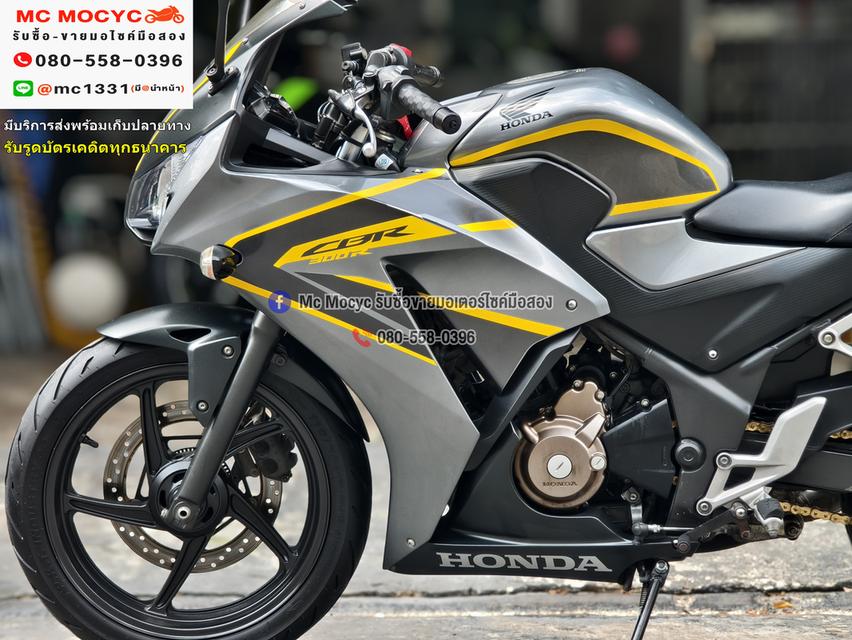 CBR 300R 2019 วิ่ง20000โล รถบ้านแท้มือเดียว เครื่องเดิมๆ กุญแจบุคเซอวิสครบ No1253    11