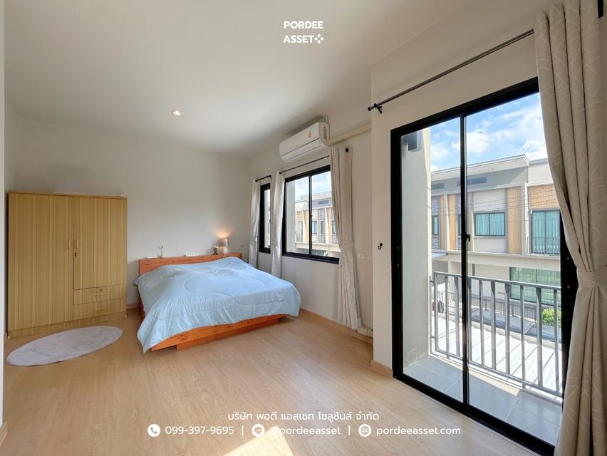 ทาวน์โฮม 2 ชั้น เอสเกต ทาวน์ ราชพฤกษ์-345 (หลังริม 34.4 ตร.ว. หน้ากว้าง 7.5 ม.) ซอยวัดลำโพ บางบัวทอง นนทบุรี : S Gate Town Ratchaphruek-345 8