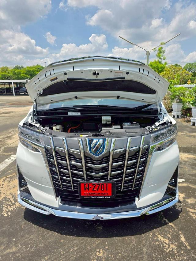 Toyota Alphard 2.5 Hybrid GF สีขาว ปี 2020 ไมล์ 140,000กม. 6