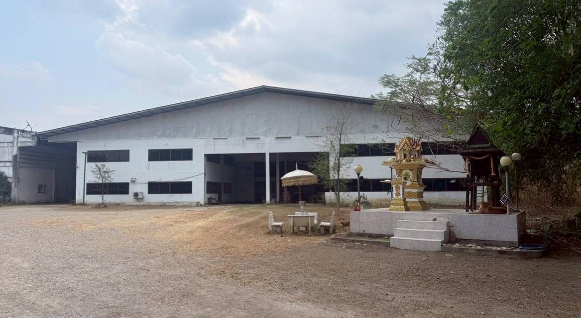 (เจ้าของขายเองครับ) ขายโกดังโรงงานทำเลดี 2อาคาร 5625ตรม. พื้นที่16ไร่2งาน  ติดถนนดำ ผังเมืองสีชมพู ติดถนนดำ เทศบาลเกาะพลับพลา อ.เมือง จ.ราชบุรี 2