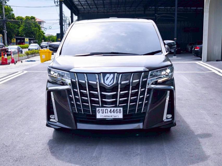 รหัสรถ KPV4468 2021 TOYOTA ALPHARD 2.5 SC PACKAGE สีน้ำตาล