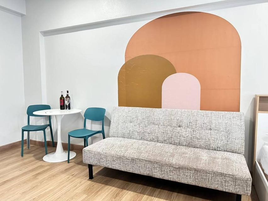 🛋️ คอนโดให้เช่า เข้าอยู่ได้ทันที ให้เช่าคอนโดมิเนียม 1 ห้องนอน  1 ห้องน้ำ 6,500 บาท/เดือน รวมค่าส่วนกลางแล้วนะ 3