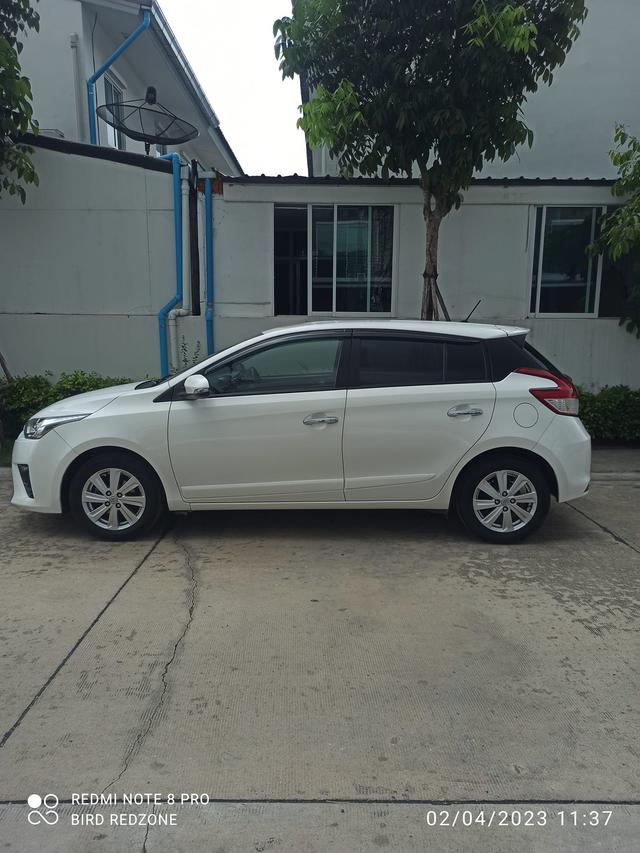รูป ขาย Toyota Yaris 1.2G ตัว Top สุด สีขาว สภาพดี เข้า 0 ตลอด มีประกันชั้น 1  3