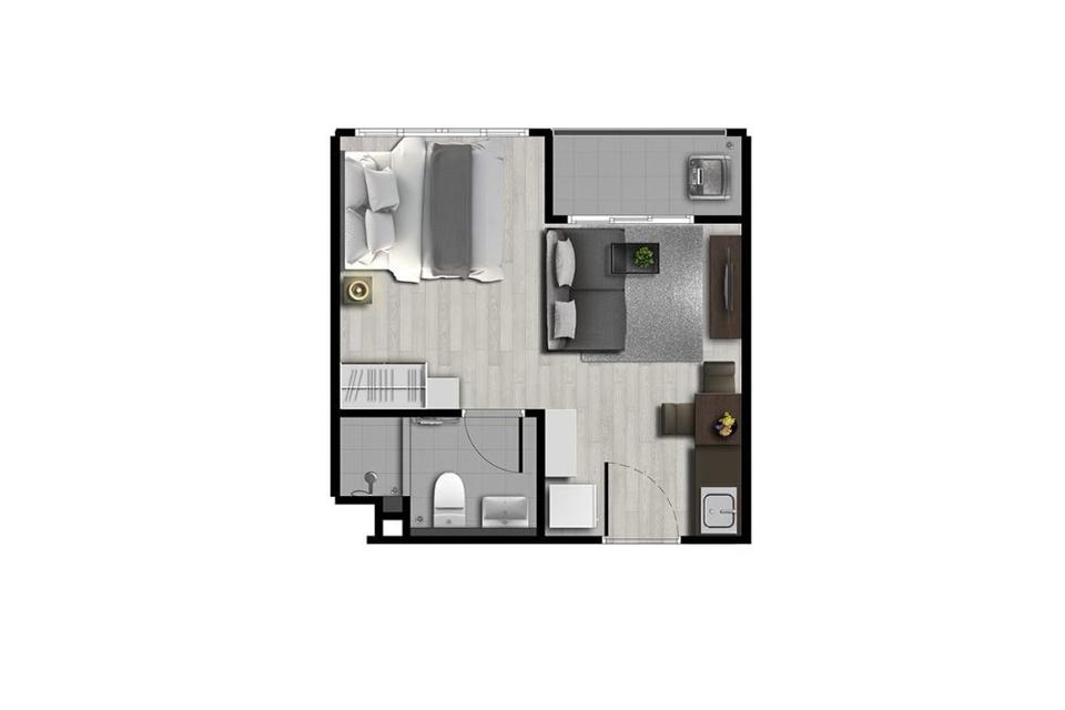 D Condo Hydeaway Rangsit (For Rent) 7