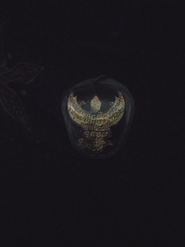 พระยาครุฑหลวงพ่อเส็งเนื้อก่ะไหล่ทองลงวยาปี2522 2