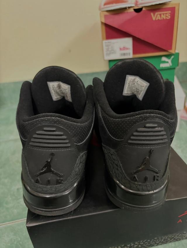 Jordan3 Retro Black Cat (2025)Size 8.5 US/ EUR 42ทอ 4