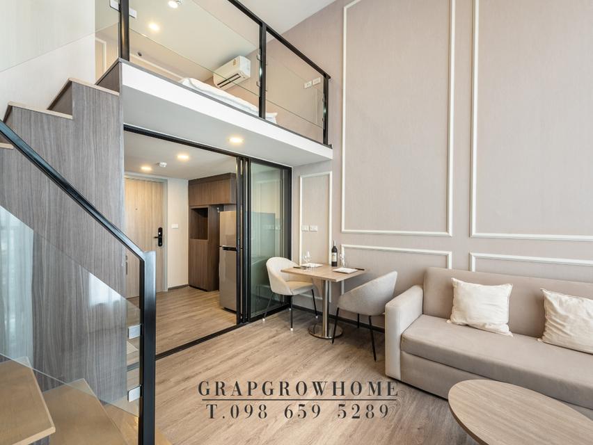 ให้เช่า The Origin Ladprao – Bangkapi ห้อง Duplex ชั้น 23 ชั้นบนสุด วิวเมืองสุดจึ้ง  37 ตร.ม. 1 ห้องนอน มีความเป็นส่วนตัวสูง 16