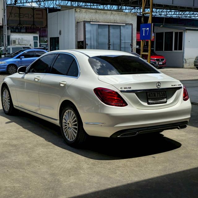 รหัสรถ BAC7538 Benz C300 Bluetec Hybrid Exclusive ปี 2015 (แท้)