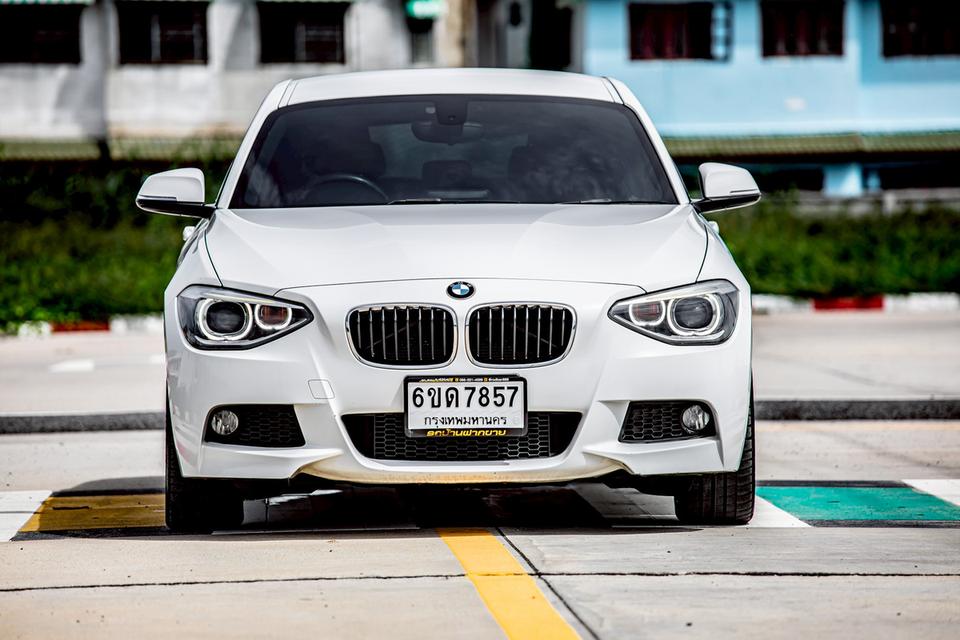 BMW 116i 1.6 TUERER RHD F20 Hatchback สีขาว ปี 2014