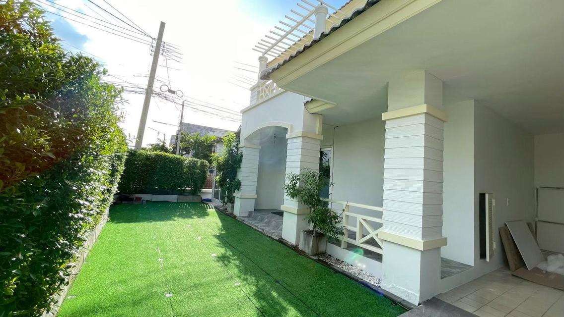 ให้เช่า และ ขายบ้าน บ้านสวนราชา (รามอินทรา)ส่วนตัวใกล้รถไฟฟ้า   บรรยากาศดี 4