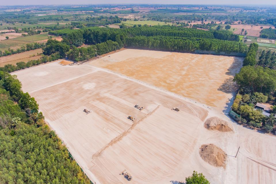 ขาย ที่ดินพร้อมสิ่งปลูกสร้าง โกดัง สำนักงาน 1 ชั้น พร้อมใบประกอบ รง.4 2