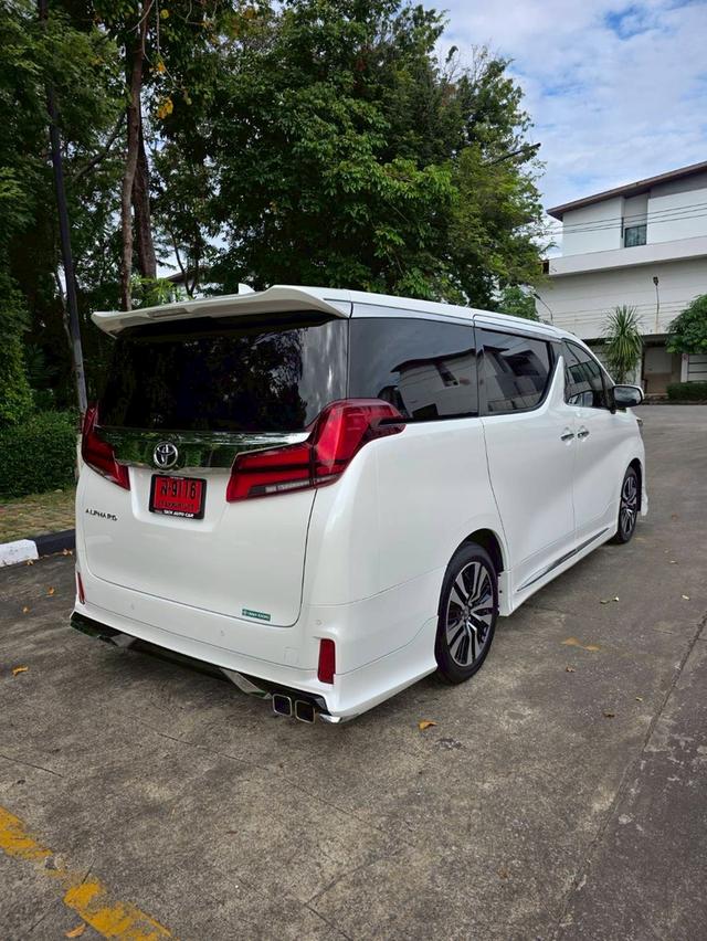 Toyota ALPHARD 2.5SC PACKAGE สีขาว ปี 2020 ไมล์ 22,000 กม.
