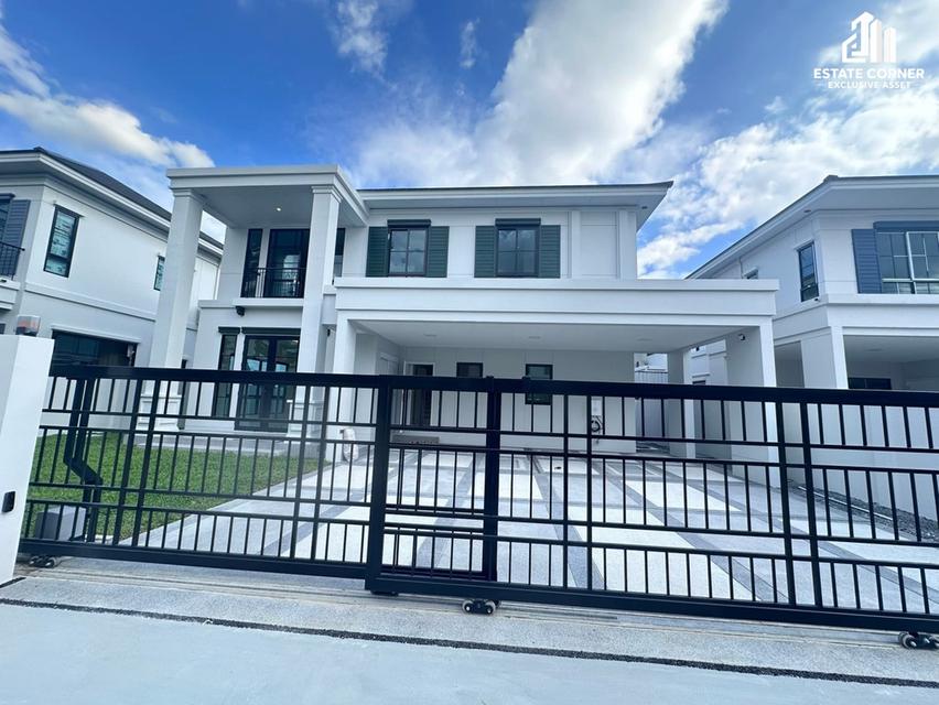 ขายด่วน! บ้านเดี่ยวหรู หมู่บ้าน เศรษฐสิริ วัชรพล–เทพรักษ์ บ้านสวยตกแต่งครบทั้งภายในและภายนอก พร้อมเข้าอยู่ 1
