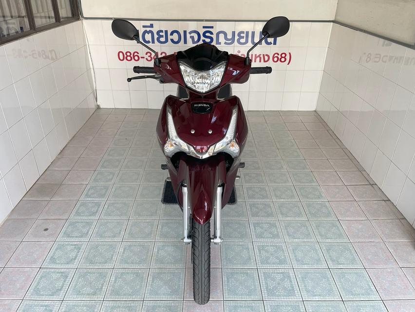 Wave125i สภาพพร้อมใช้งาน ไม่เคยล้ม เครื่องดี ศูนย์ดี ชุดสีสวย เอกสารครบ ผ่อนได้ จัดส่งได้ทั่วไทย วิ่ง9000 ปลายปี65