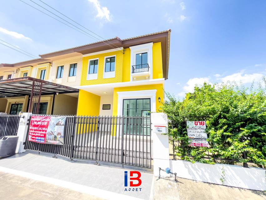 บ้านสวยสีสดใส...ใครเห็นก็ต้องหลงรัก! ขายหลังมุม พฤกษา 99 ราคาถูกที่สุดในโครงการ 11