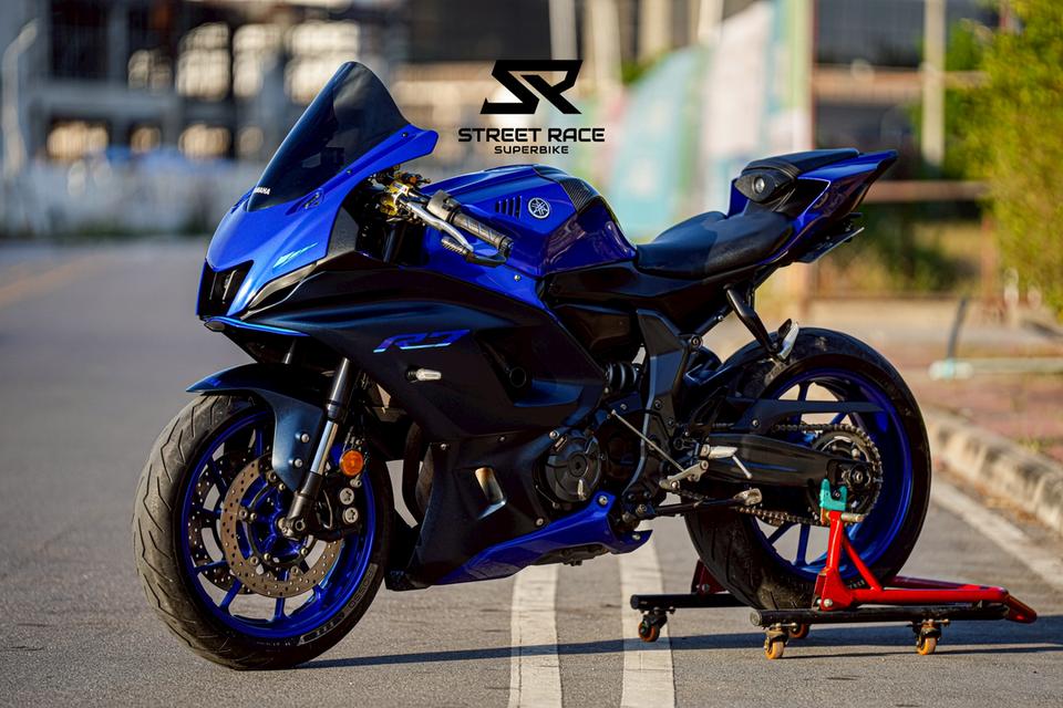🔥 yamaha r7 ปี 2022 | สีน้ำเงิน สปอร์ตจัด พร้อมขี่ ท่อไทเทเนียมลั่นเท่! 🔥 8