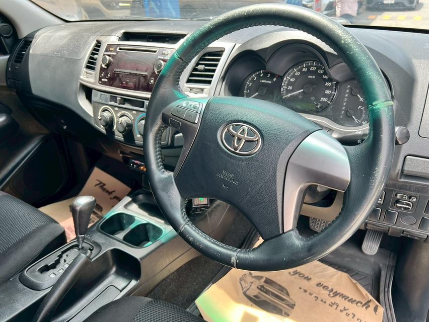 เกียร์ออโต้ แถมประกันรถป2+ Toyota Vigo 2.5E ยกสูง ขวัญใจคนไทย รูปที่ 9