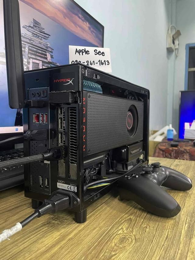 [ครบชุด พร้อมใช้] Mini-PC/Intel Ultra9/Z890i/DDR5 64GB/M.2 4TB/VEGA64/PSU750W/DAN Case 10