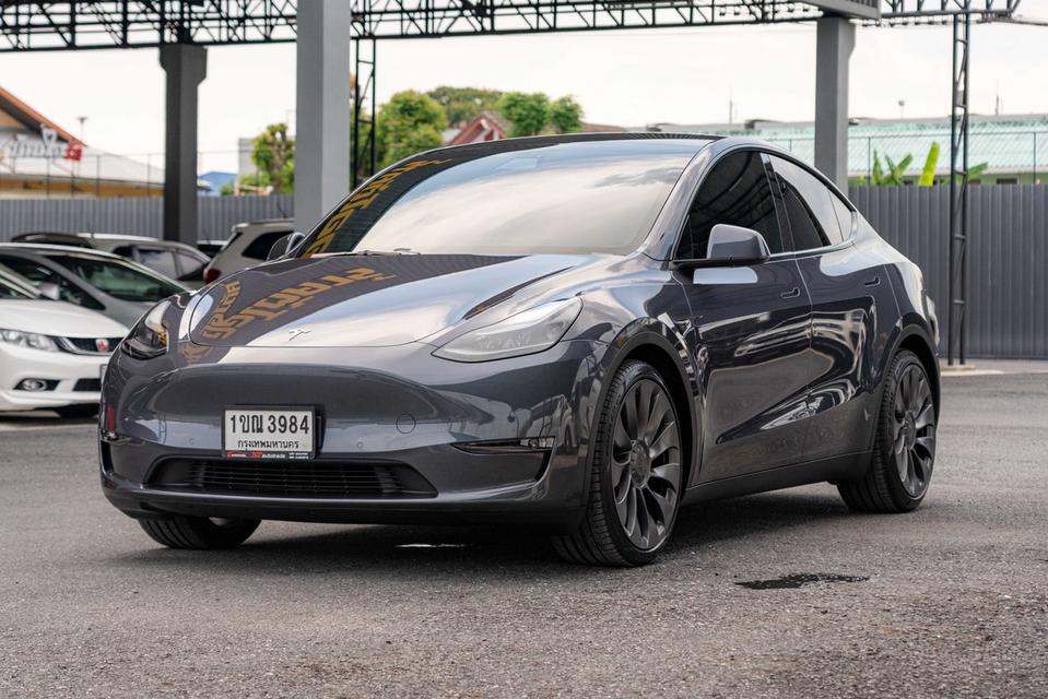 (แจ้งรหัสรถ NP3984) 💥 TESLA MODEL Y PERFORMANCE 2023 — รูปที่ 6