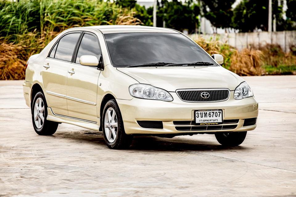 Toyota Altis 1.6 E ปี 2003 เกียร์ออโต้ รถสวยเดิม สภาพดีมากๆ ไม่เคยชน