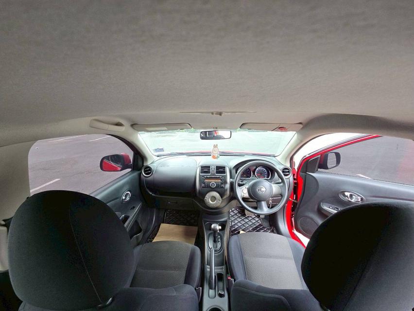 Nissan Almera 1.2 E เกียร์ Auto สีแดง ปี 2013 11