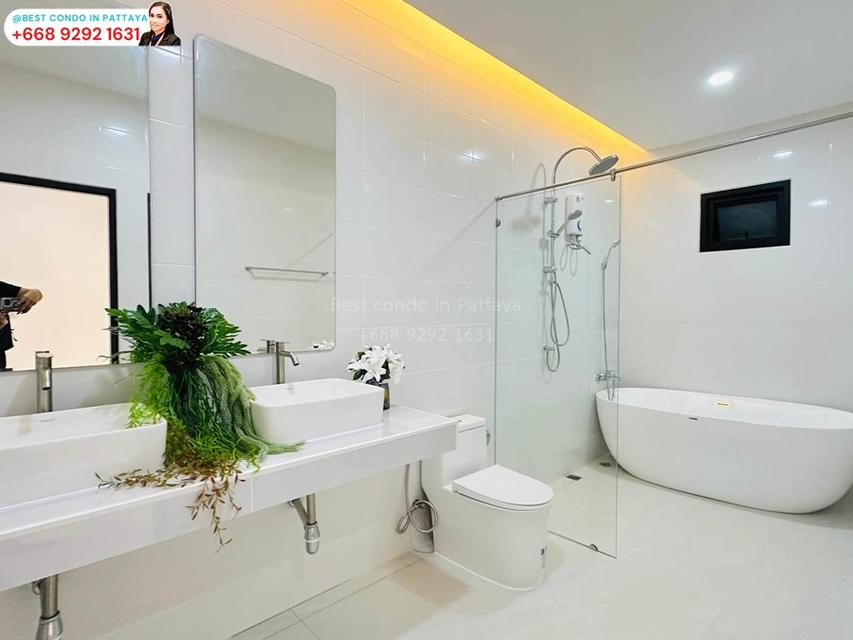 ✨ #บ้านเดี่ยวสร้างใหม่สองชั้น ห้วยใหญ่ติดสุขุมวิท #รหัสทรัพย์451 ✨ 8