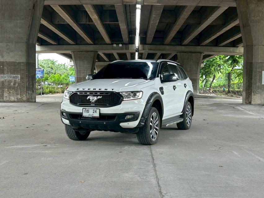 ขายรถ Ford EVEREST 2.0 BI-TURBO 4WD TITANIUM PLUS ปี 2018 สีขาว เกียร์ออโต้ 3