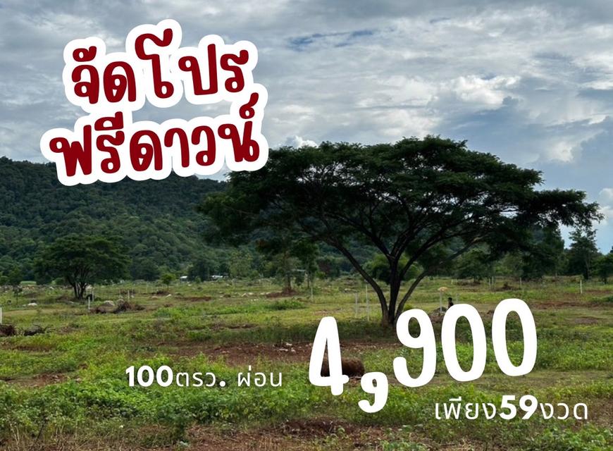 ที่ดิน เขาปากกว้าง โพธาราม ราชบุรี ขนาด 100 ตร.วา - 1 ไร่  5