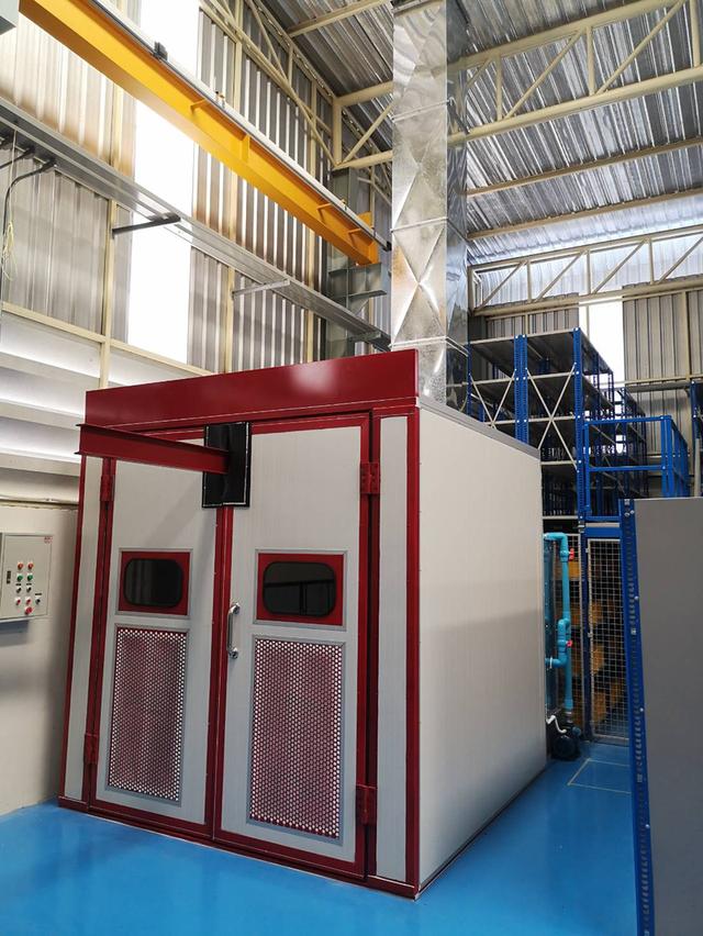 รับออกแบบ ติดตั้ง ขายห้องพ่นสีม่านน้ำ ห้องพ่นสีรถบรรทุก ห้องพ่นสีเฟอร์นิเจอร์ ห้องอบสีรถยนต์ งานเซ็นแบบห้องพ่นสี