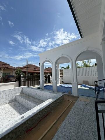 บ้าน PMC 3 เมืองพัทยา อำเภอบางละมุง ชลบุรี เฟอร์นิเจอร์และเครื่องใช้ไฟฟ้าครบ เฟอร์นิเจอร์บิวอินทุกห้อง 5