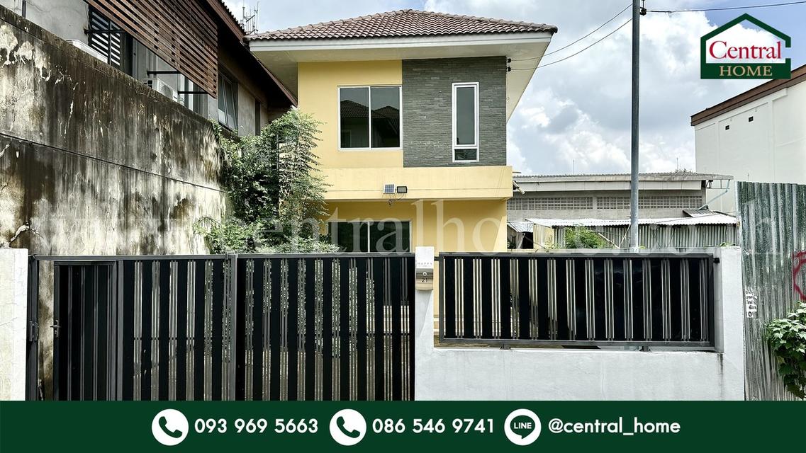 บ้านเดี่ยว 50 ตร.วา ซอยสุคนธสวัสดิ์ 20 ลาดพร้าว บัานไม่เคยเข้าอยู่ 1