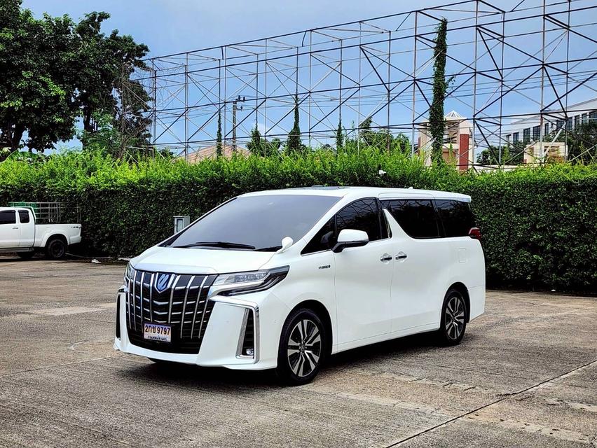 รหัสรถ PEAT527 🚙🚐TOYOTA ALPHARD HYBRID LOUNGE 2020 แท้ วิ่ง 70,000 km. 